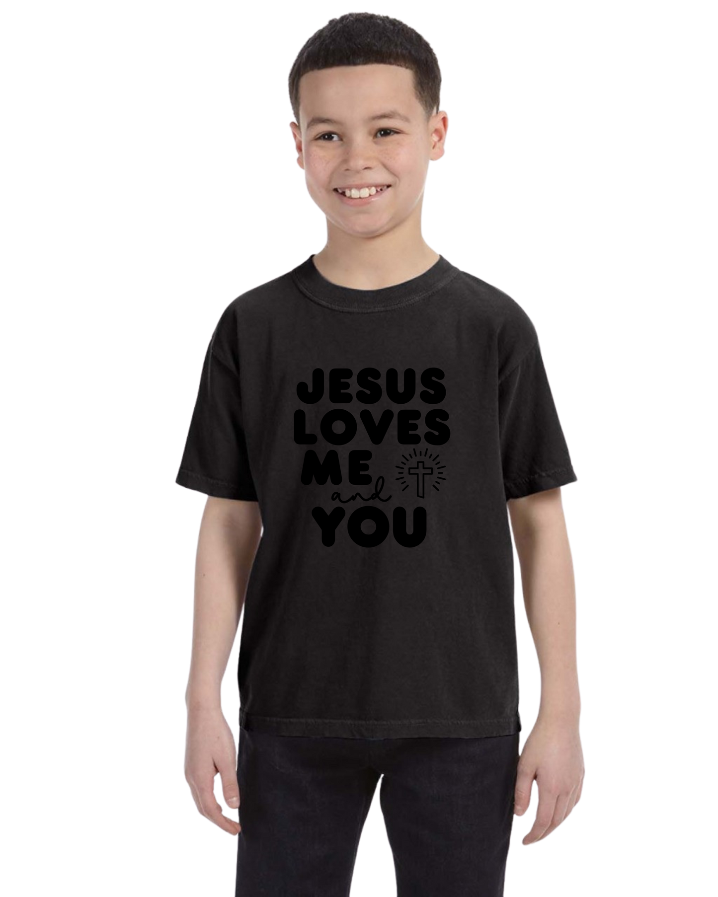 Jesus Loves Me and You Shirt - Youth