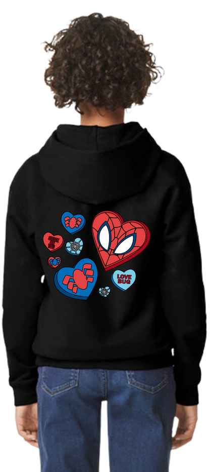 Superhero Love Hooded Sweatshirt - Youth