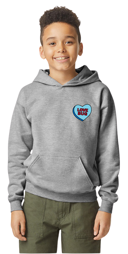 Superhero Love Hooded Sweatshirt - Youth