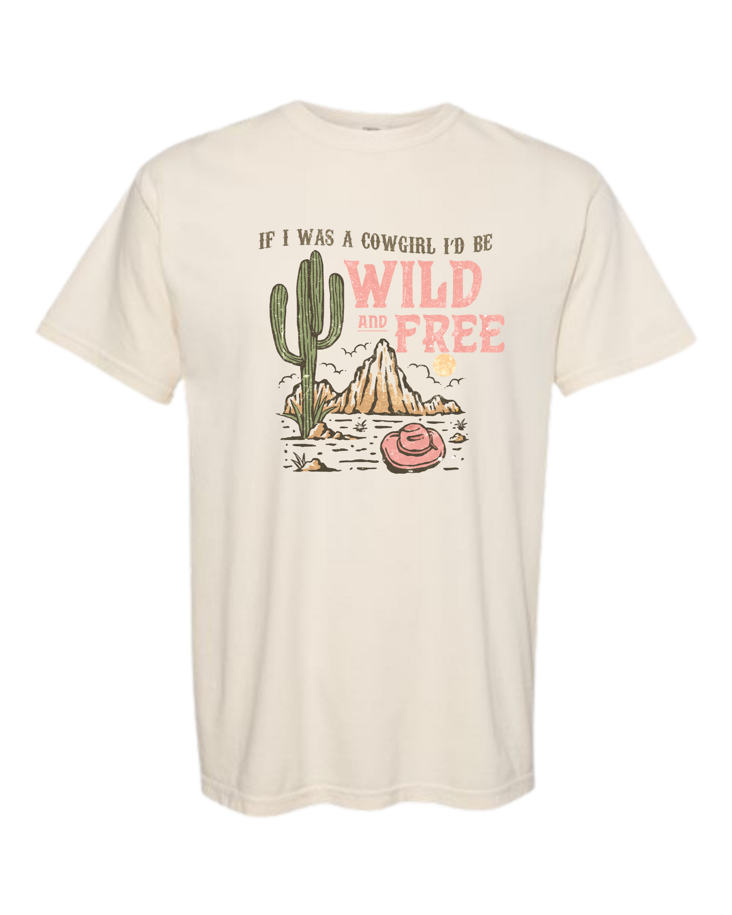 Wild and Free T-shirt - Womens