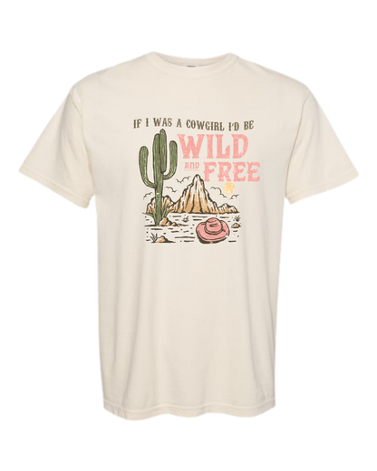 Wild and Free T-shirt - Womens