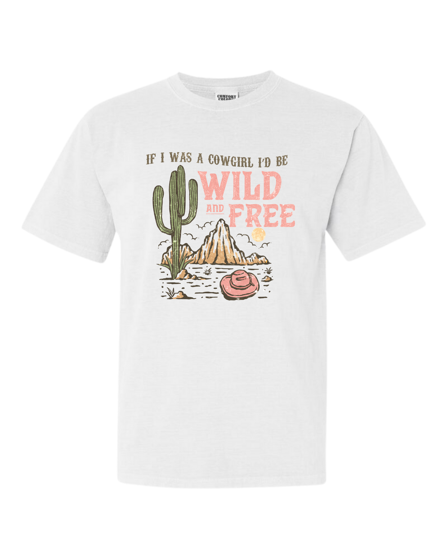 Wild and Free T-shirt - Womens