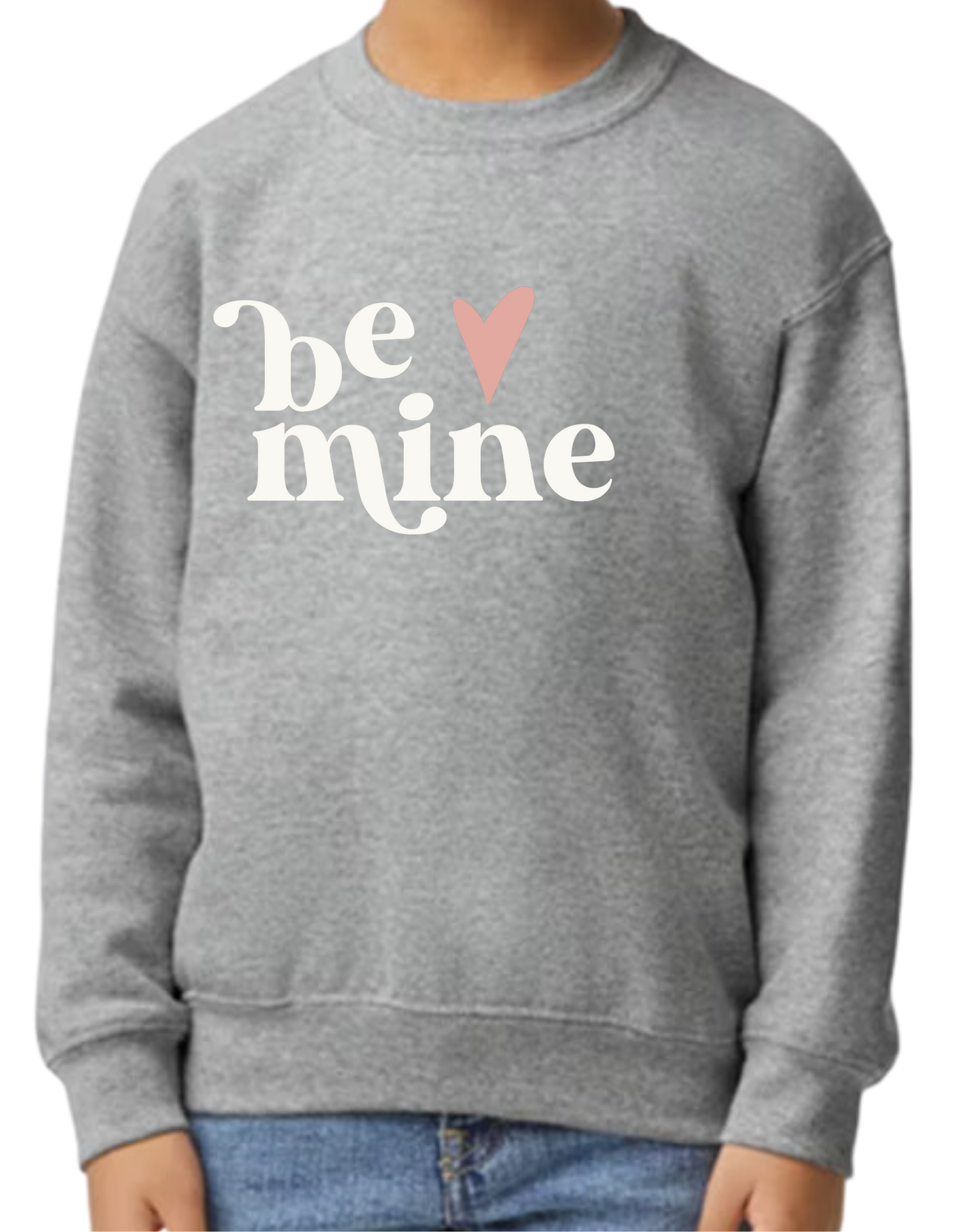 "Be Mine" Crewneck - Youth