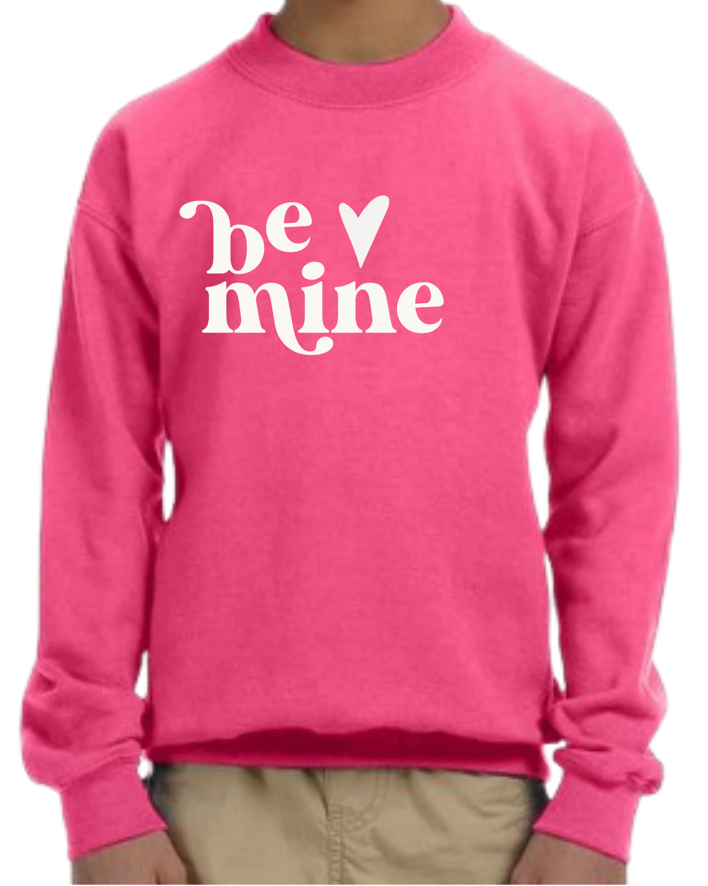 "Be Mine" Crewneck - Youth