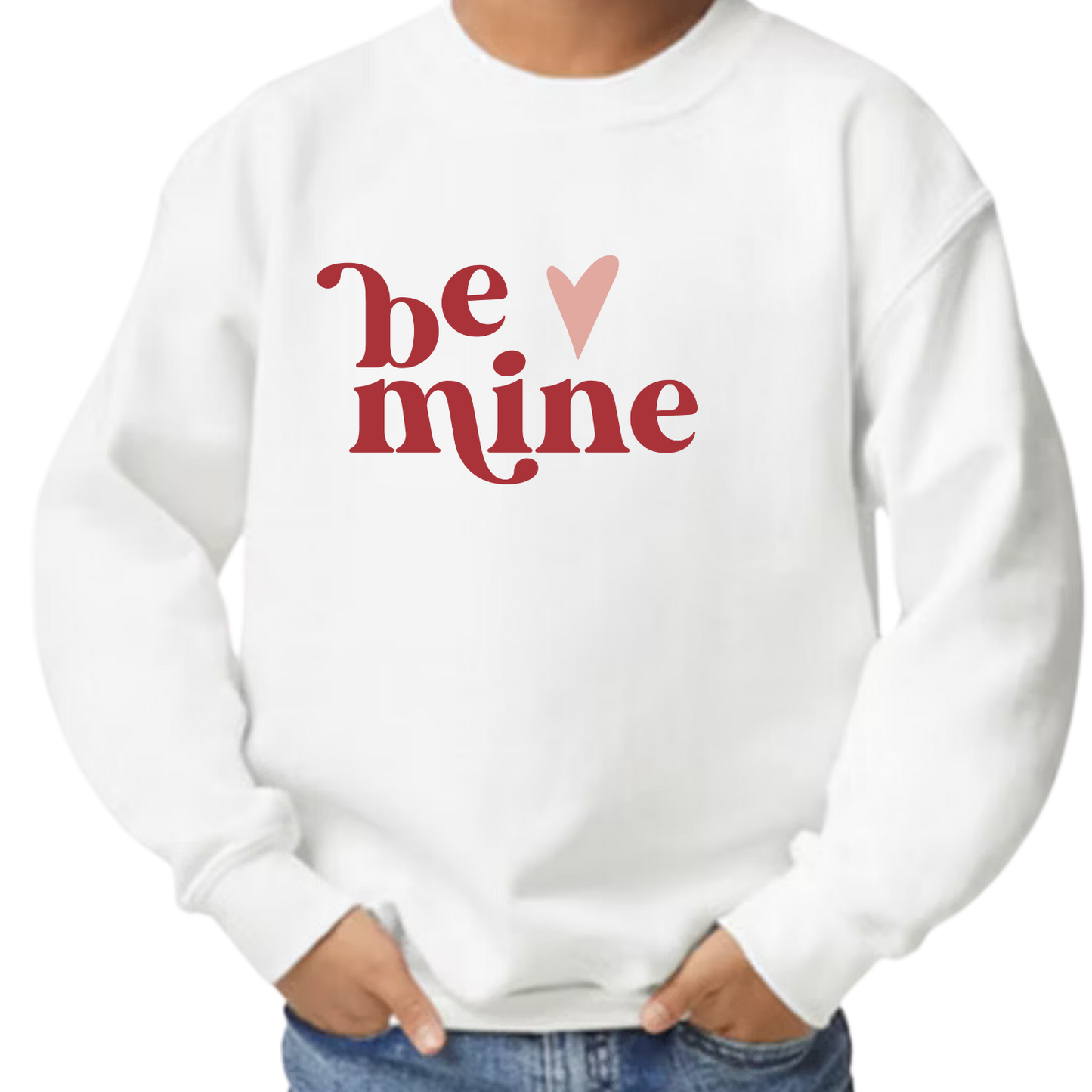 "Be Mine" Crewneck - Youth