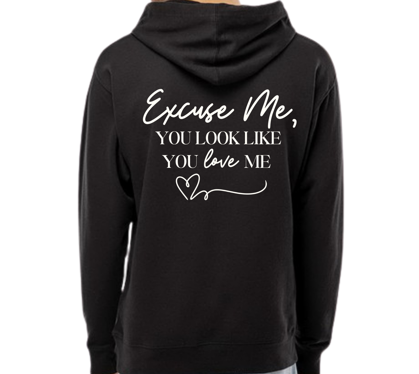 "Excuse Me" Hooded Sweatshirt - Unisex