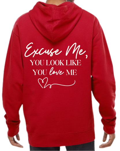 "Excuse Me" Hooded Sweatshirt - Unisex