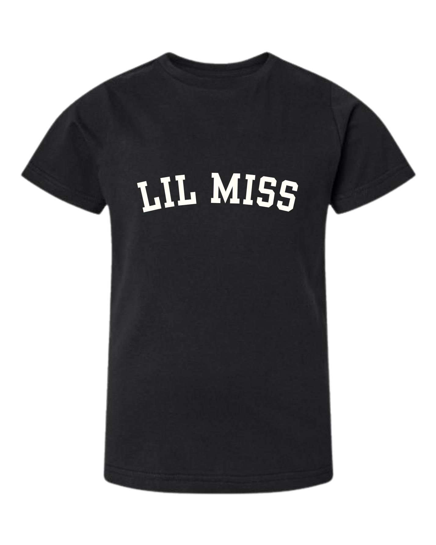 Lil Miss (Varsity) Short Sleeve Crewneck T-Shirt - Kids