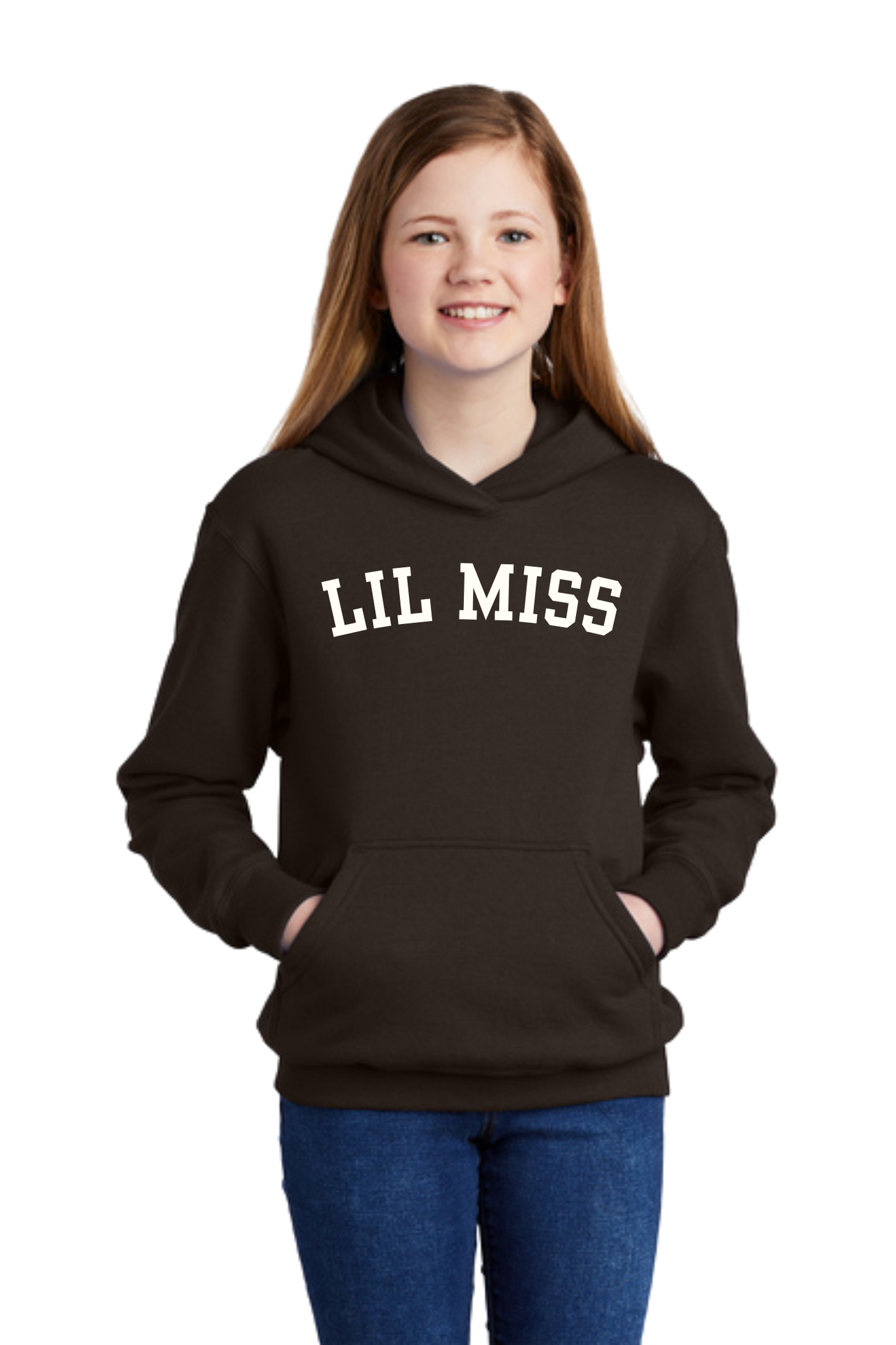 Lil Miss (Varsity) Hooded Sweatshirt - Youth