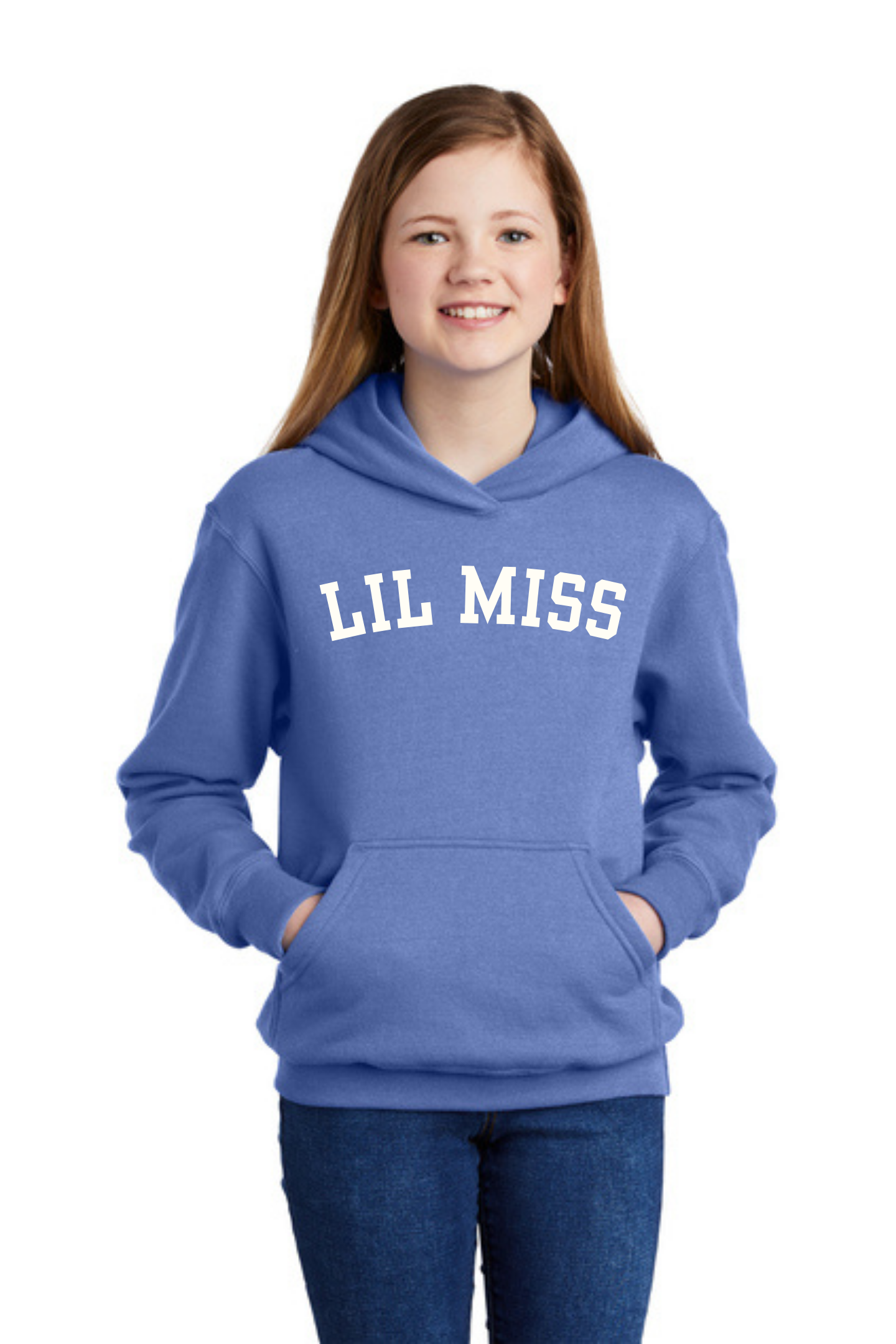 Lil Miss (Varsity) Hooded Sweatshirt - Youth