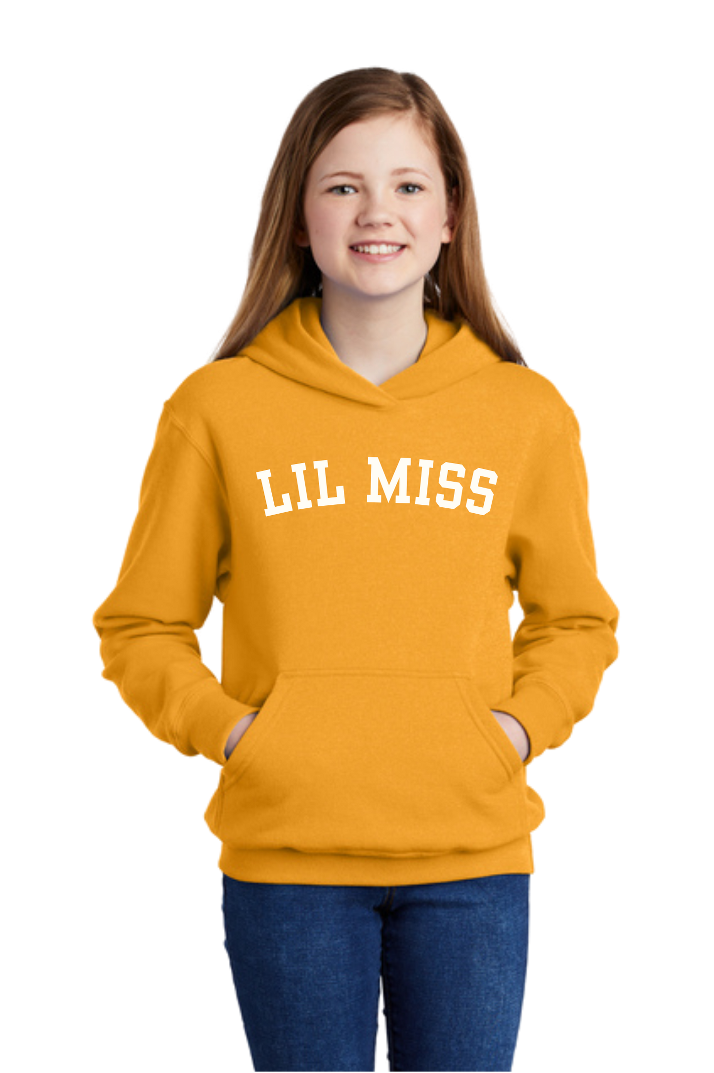 Lil Miss (Varsity) Hooded Sweatshirt - Youth