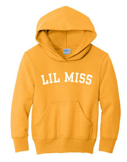 Lil Miss (Varsity) Hooded Sweatshirt - Youth