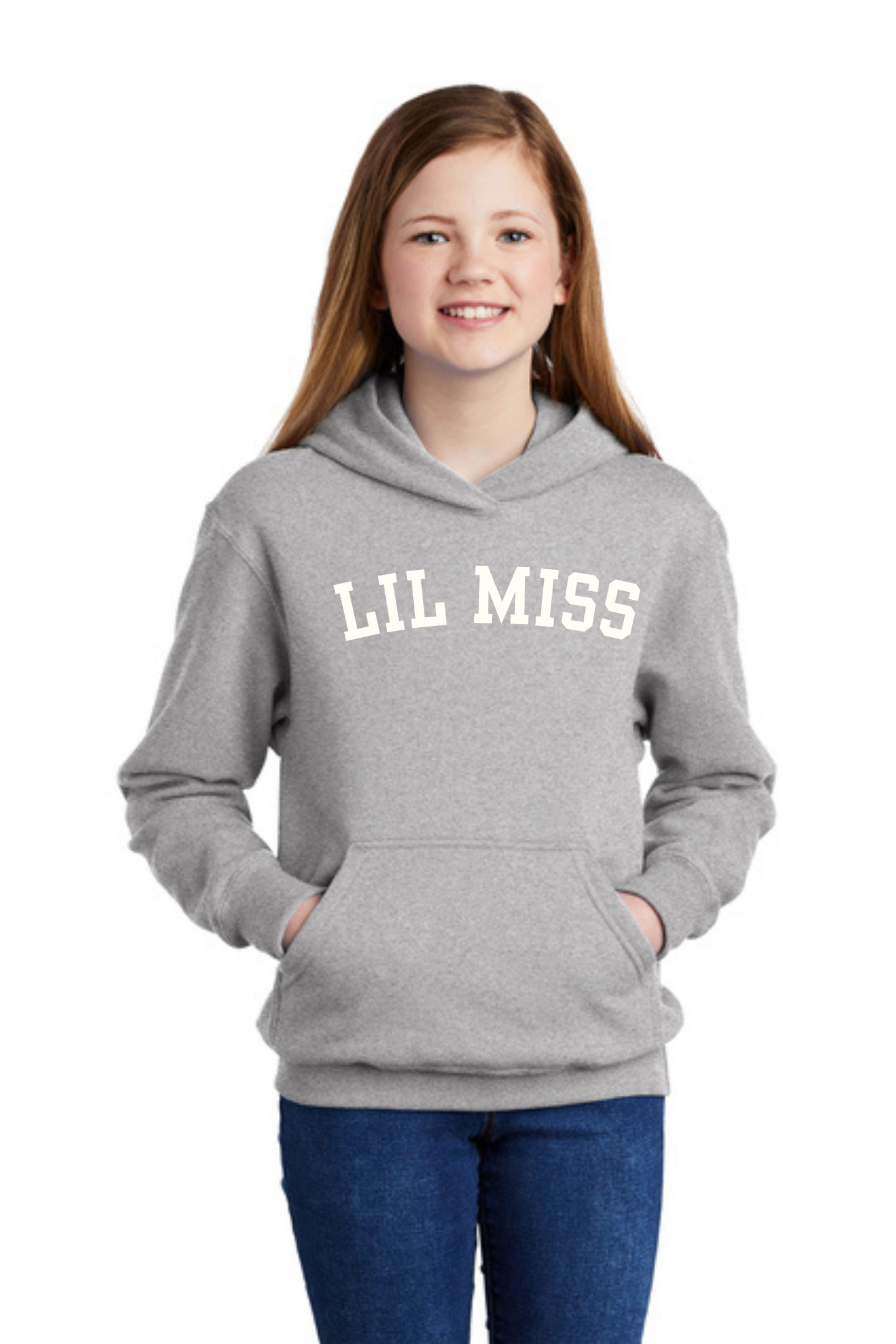 Lil Miss (Varsity) Hooded Sweatshirt - Youth