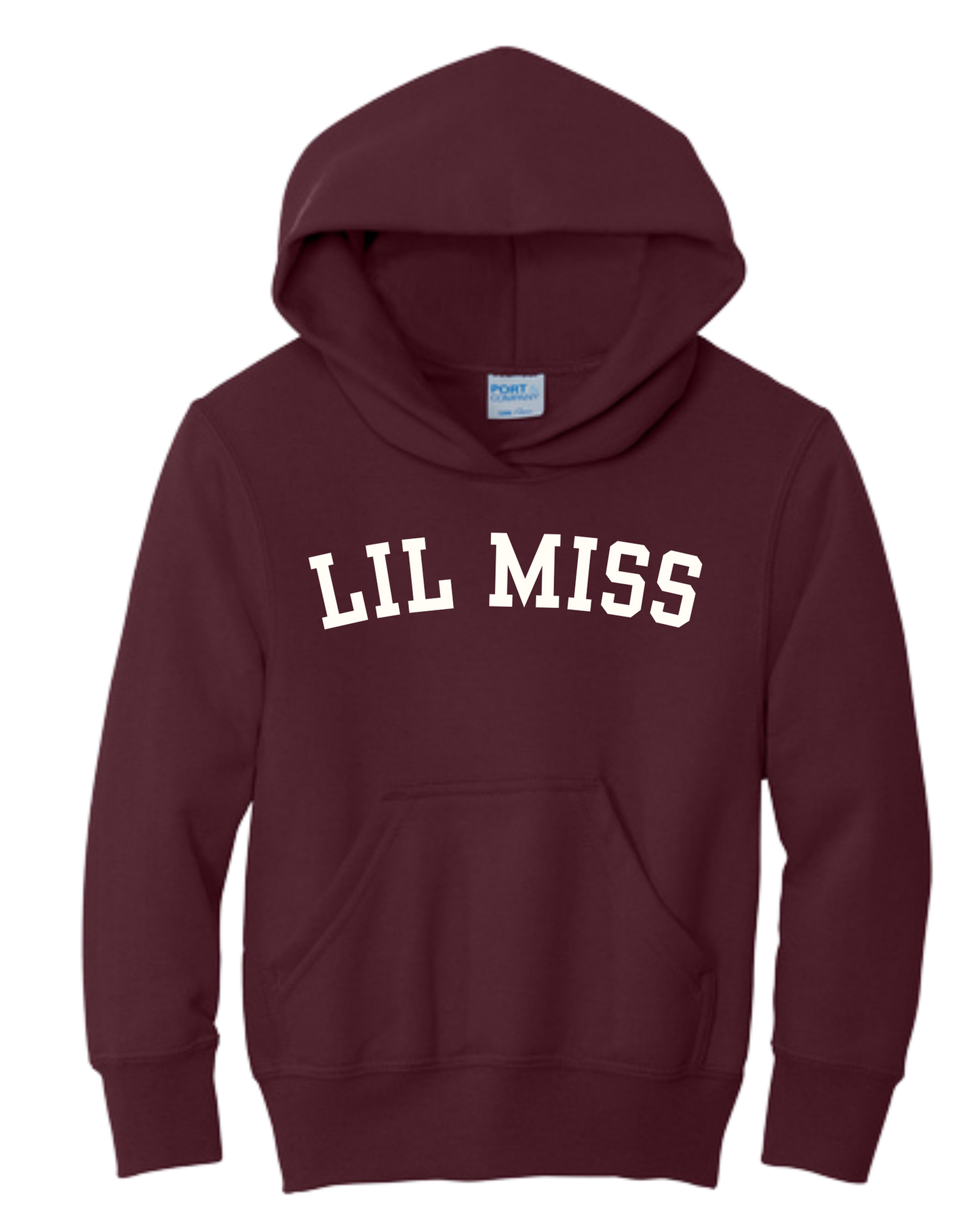 Lil Miss (Varsity) Hooded Sweatshirt - Youth