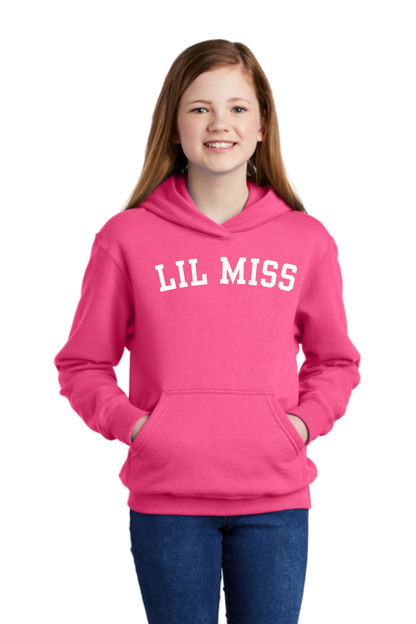 Lil Miss (Varsity) Hooded Sweatshirt - Youth