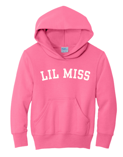 Lil Miss (Varsity) Hooded Sweatshirt - Youth