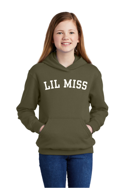 Lil Miss (Varsity) Hooded Sweatshirt - Youth