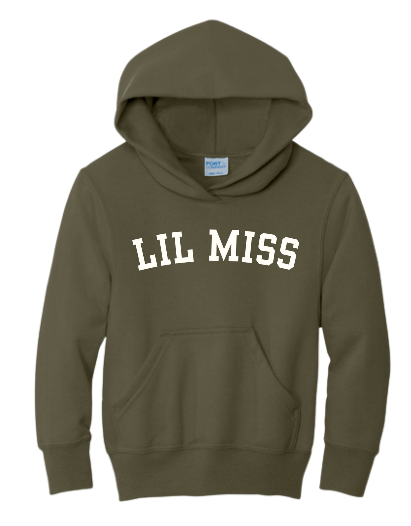 Lil Miss (Varsity) Hooded Sweatshirt - Youth