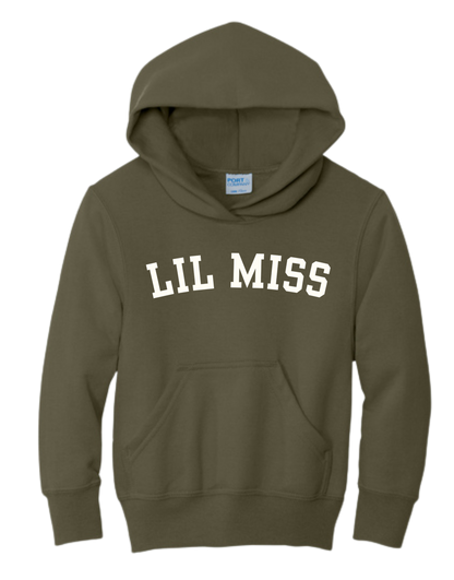 Lil Miss (Varsity) Hooded Sweatshirt - Youth