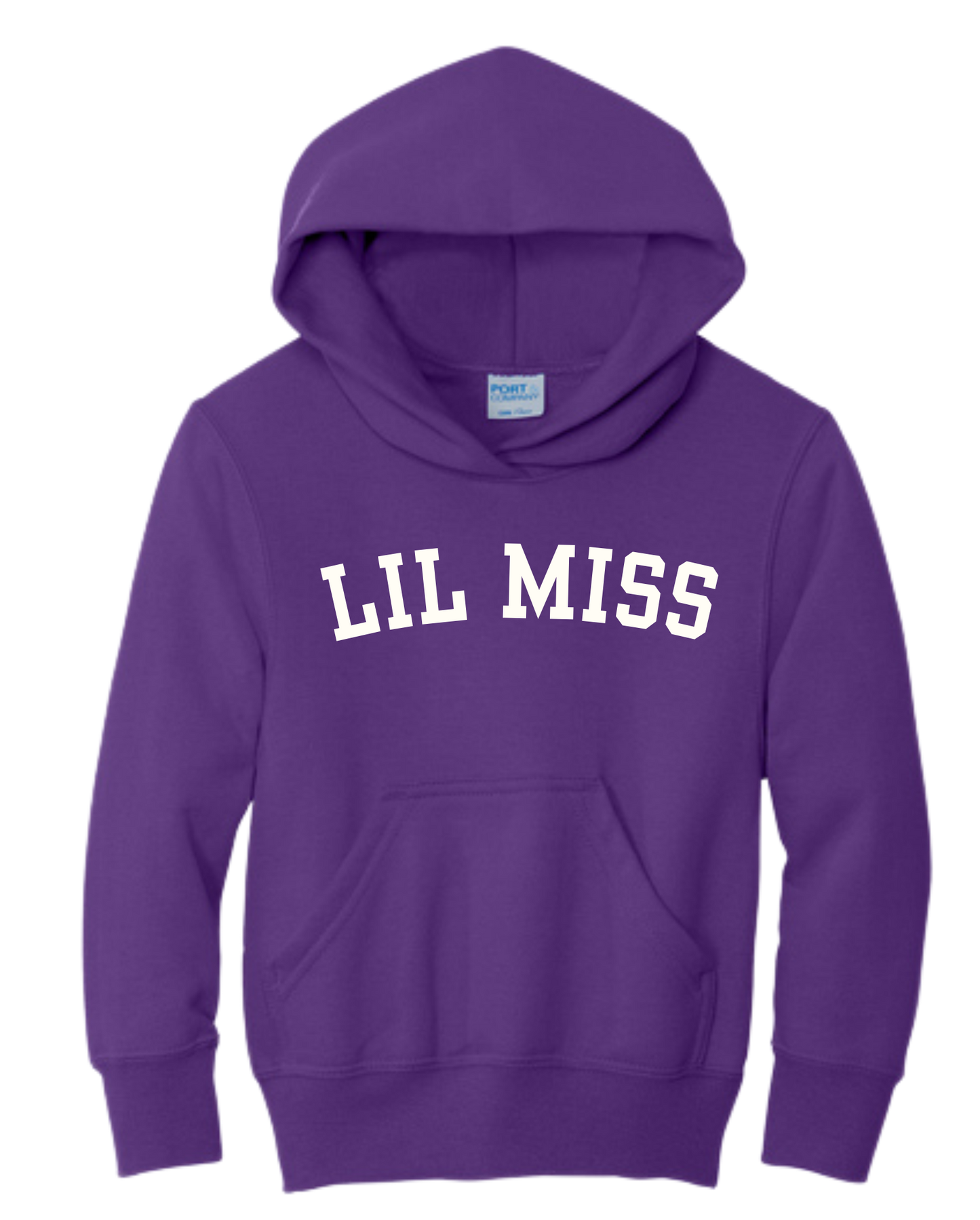 Lil Miss (Varsity) Hooded Sweatshirt - Youth