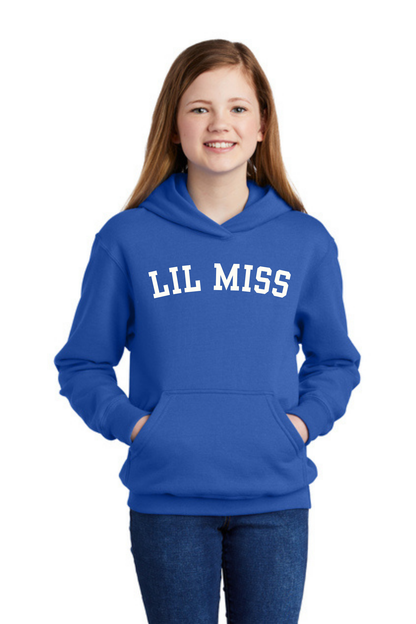 Lil Miss (Varsity) Hooded Sweatshirt - Youth