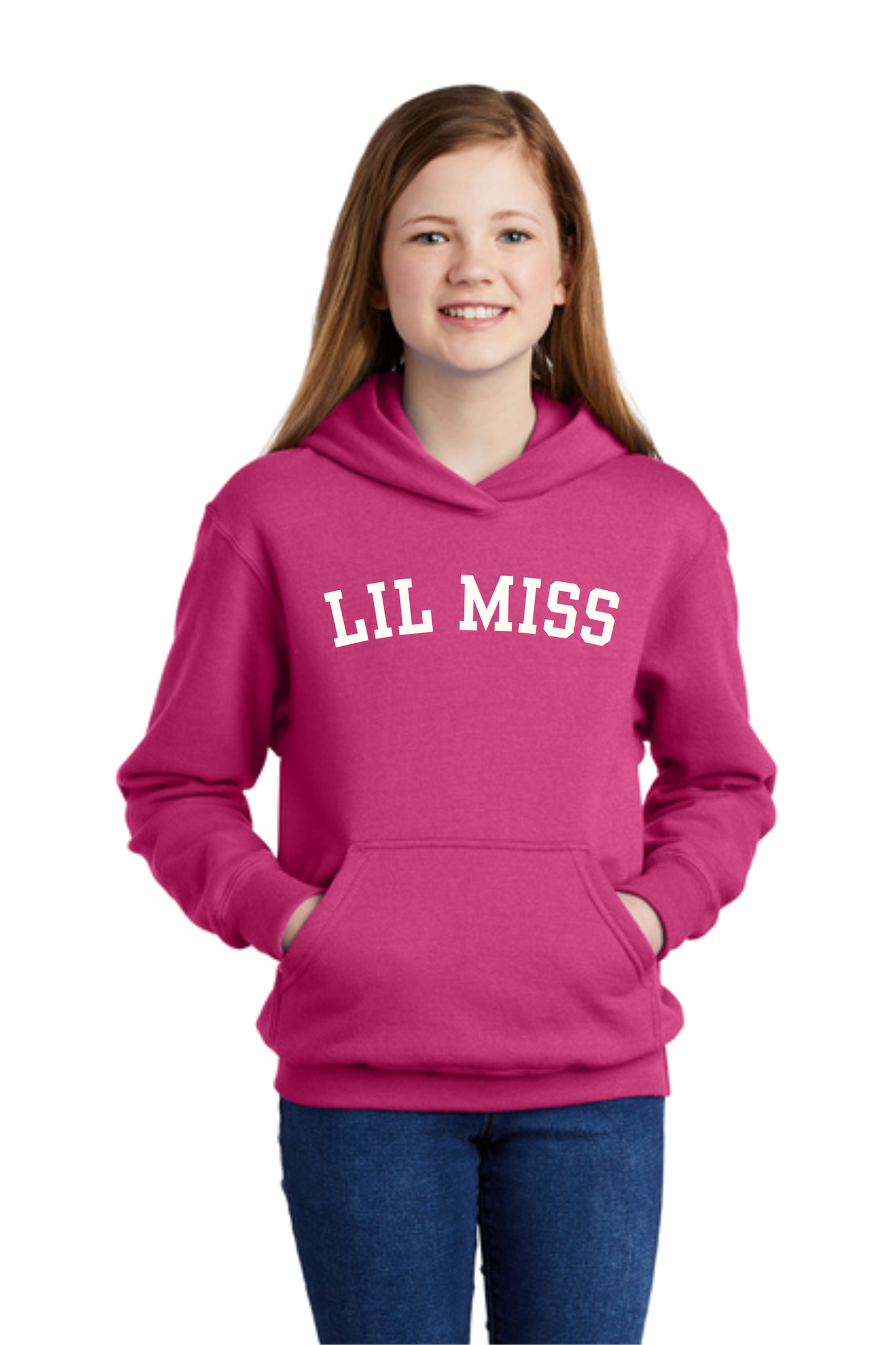 Lil Miss (Varsity) Hooded Sweatshirt - Youth