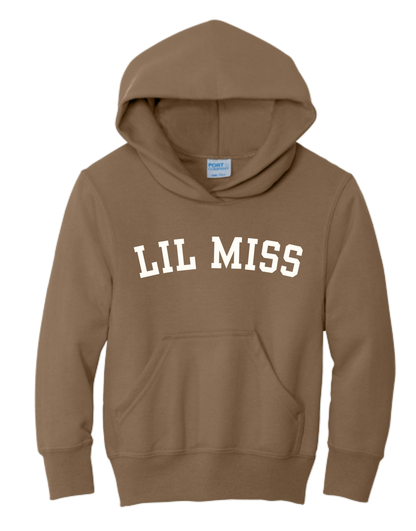 Lil Miss (Varsity) Hooded Sweatshirt - Youth