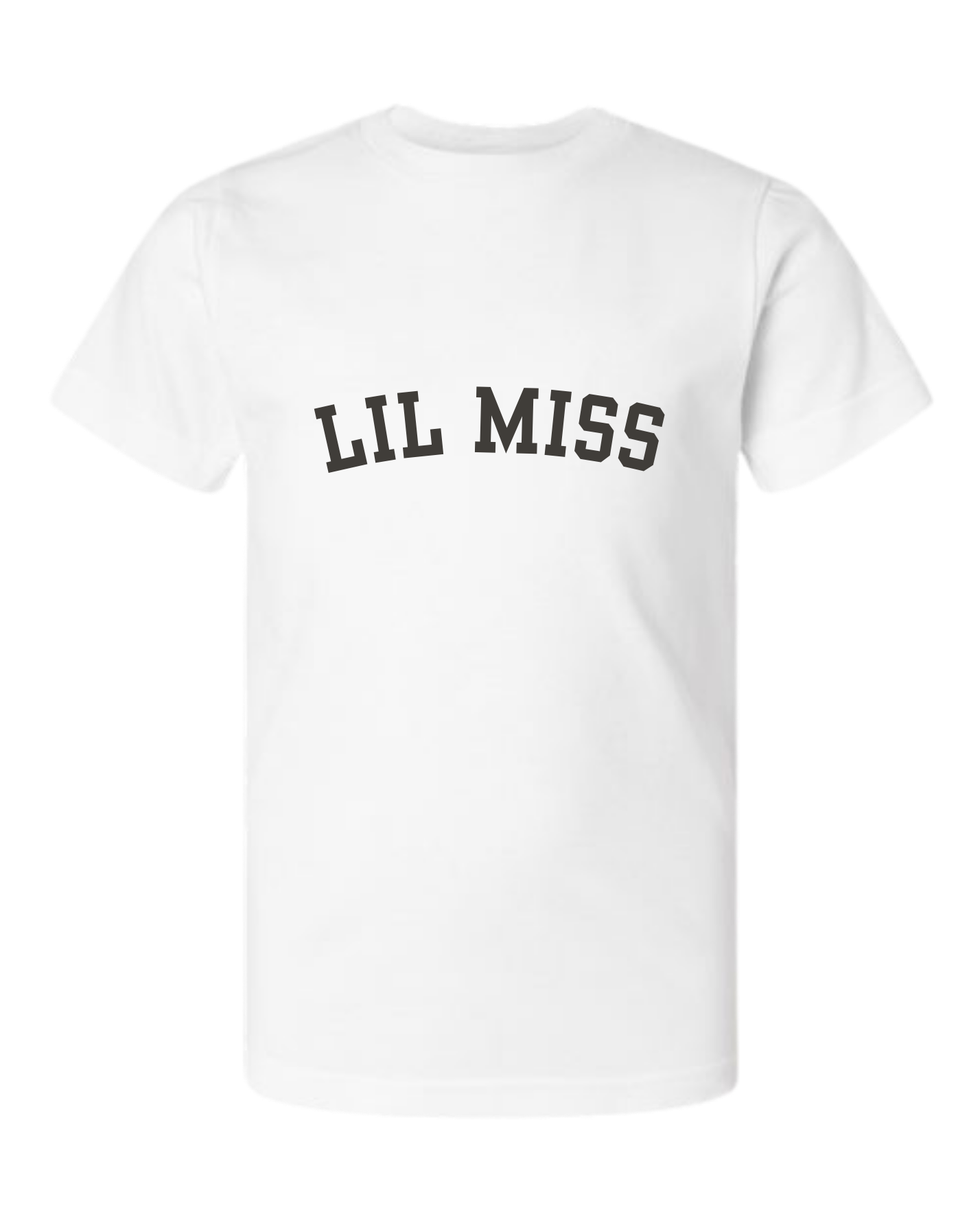 Lil Miss (Varsity) Short Sleeve Crewneck T-Shirt - Kids